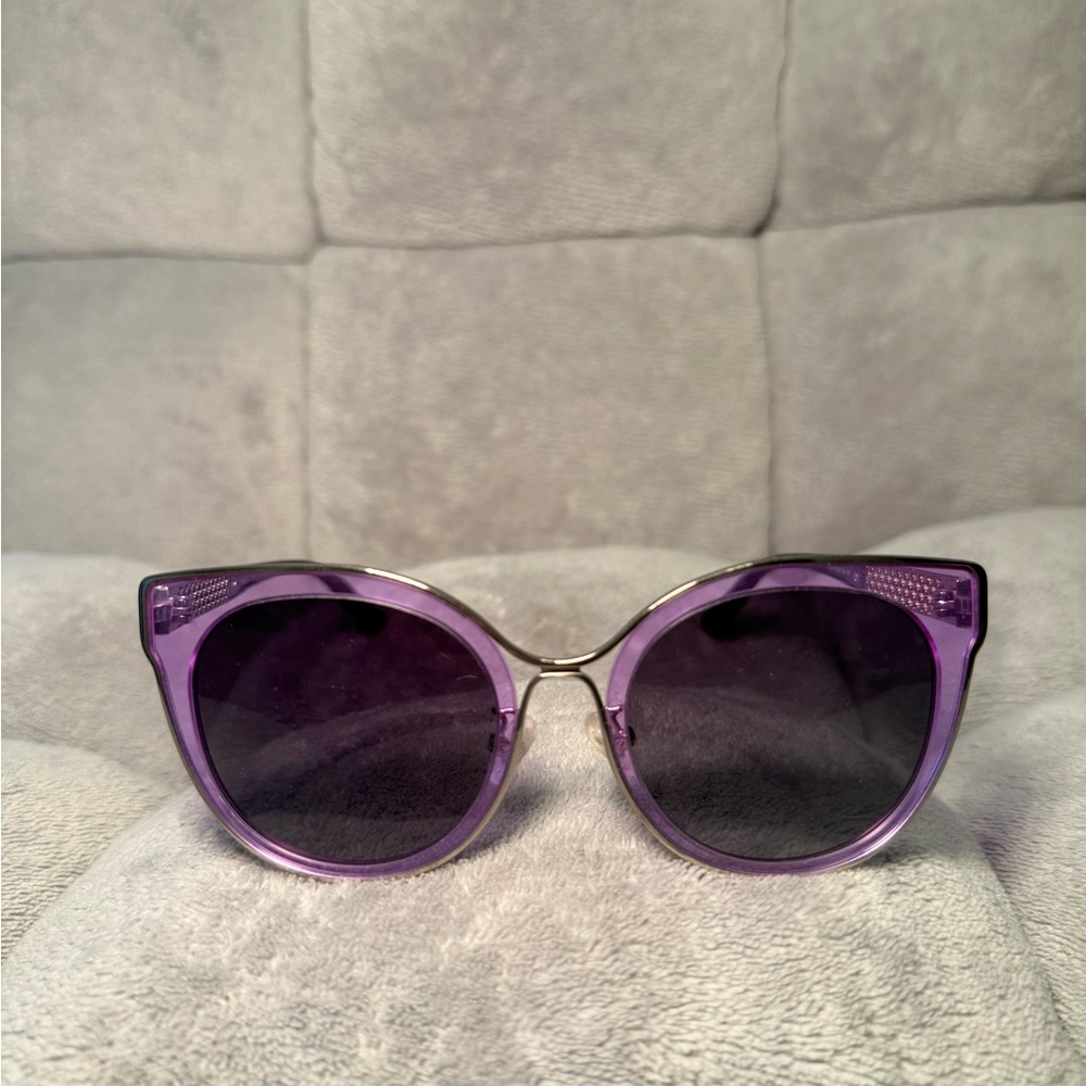 Charriol Purple Cat-Eye Sunglasses